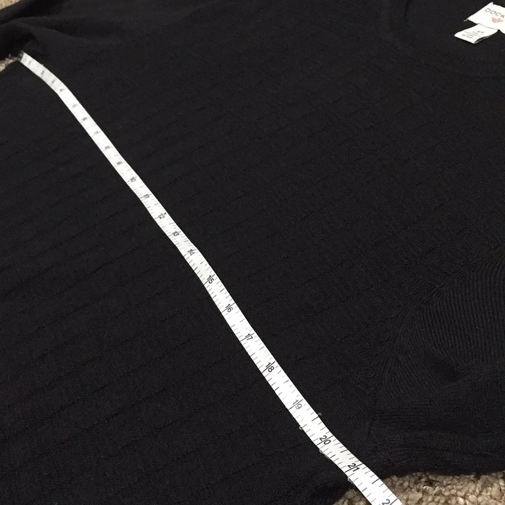 Dockers Men’s Black Dressy Sweater Size M